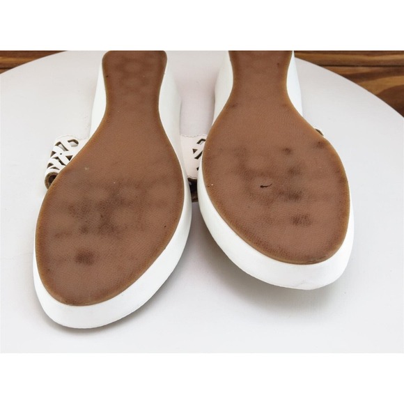 RAW Hide Size 38 Sandal Flip Flop White‎ Synthetic Women M - Picture 10 of 10